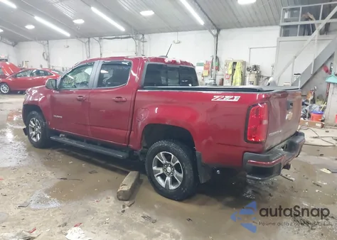 2017 Chevrolet Colorado Z71 из США, поврежденный, VIN 1GCGTDEN0H1264794